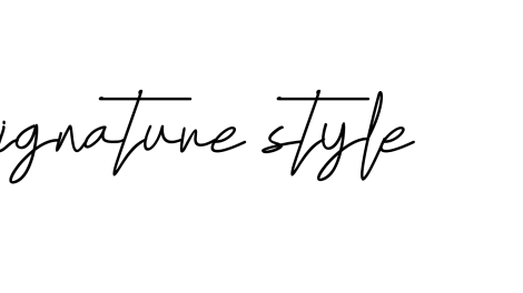 Tamil Signature Style ideas