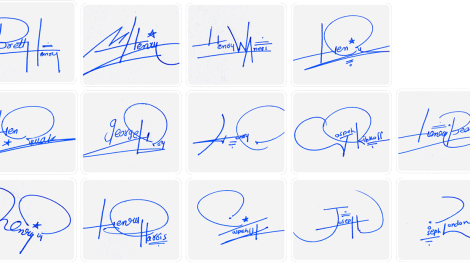 Cursive Signature Creator Service