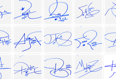 Create a Signature with My Name Free Service