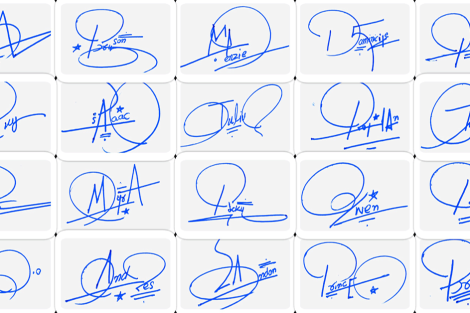 Name in signature Cursive Signature Ideas