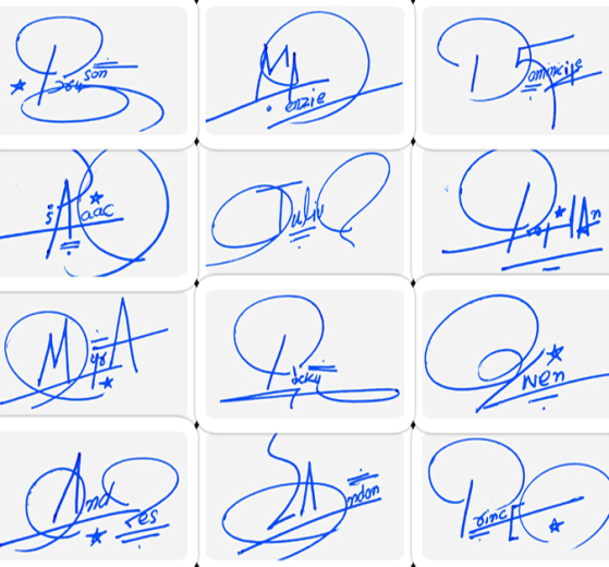 Name in signature Cursive Signature Ideas