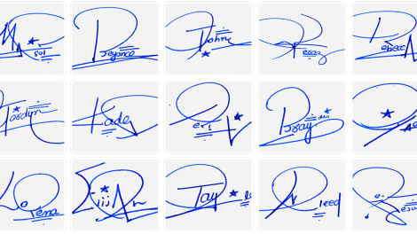 Cursive Signature Ideas