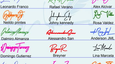 Online Name Signature